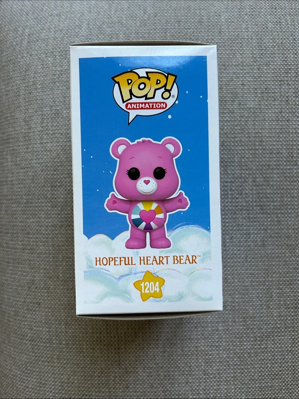 Funko POP! Animation Carebear Hopeful Heart Bear 1204